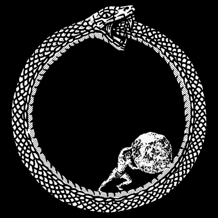 Sisyphus In An Ouroboros Snake 16 in Basic Backpack