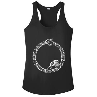 Sisyphus In An Ouroboros Snake Ladies PosiCharge Competitor Racerback Tank