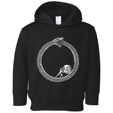 Sisyphus In An Ouroboros Snake Toddler Hoodie