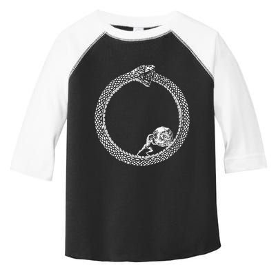 Sisyphus In An Ouroboros Snake Toddler Fine Jersey T-Shirt