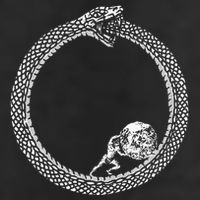 Sisyphus In An Ouroboros Snake Golf Towel