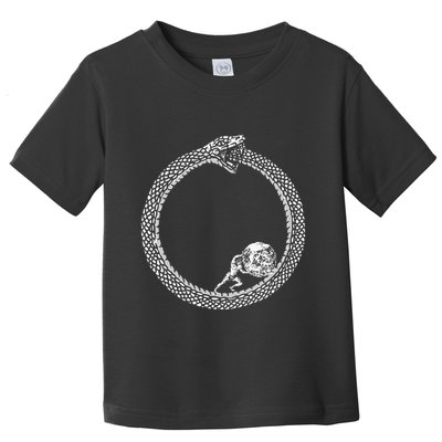 Sisyphus In An Ouroboros Snake Toddler T-Shirt