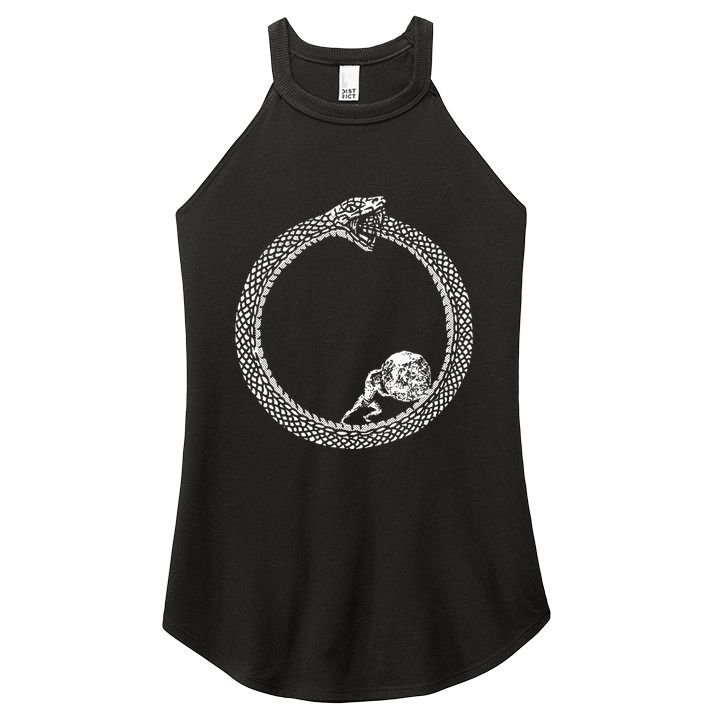 Sisyphus In An Ouroboros Snake Women's Perfect Tri Rocker Tank