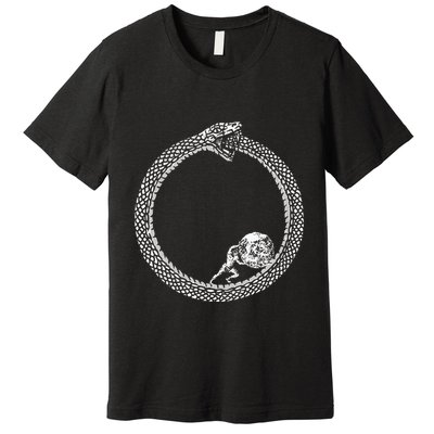 Sisyphus In An Ouroboros Snake Premium T-Shirt
