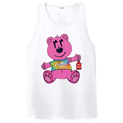 Sorry In Advance Pink Bear Holding Price Ticket Design PosiCharge Competitor Tank