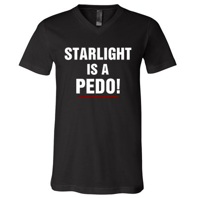 Starlight Is A Pedo V-Neck T-Shirt