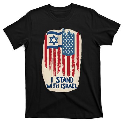 Support Israel and America Stand Together Unity and Pride T-Shirt