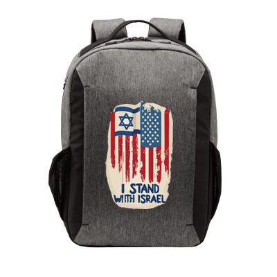 Support Israel and America Stand Together Unity and Pride Vector Backpack