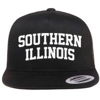 Southern Illinois Athletic Arch College University _ Alumni Flat Bill Trucker Hat