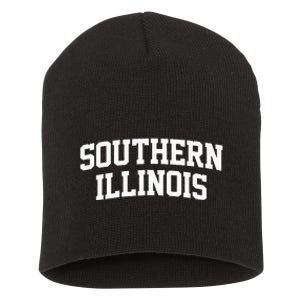 Southern Illinois Athletic Arch College University _ Alumni Short Acrylic Beanie