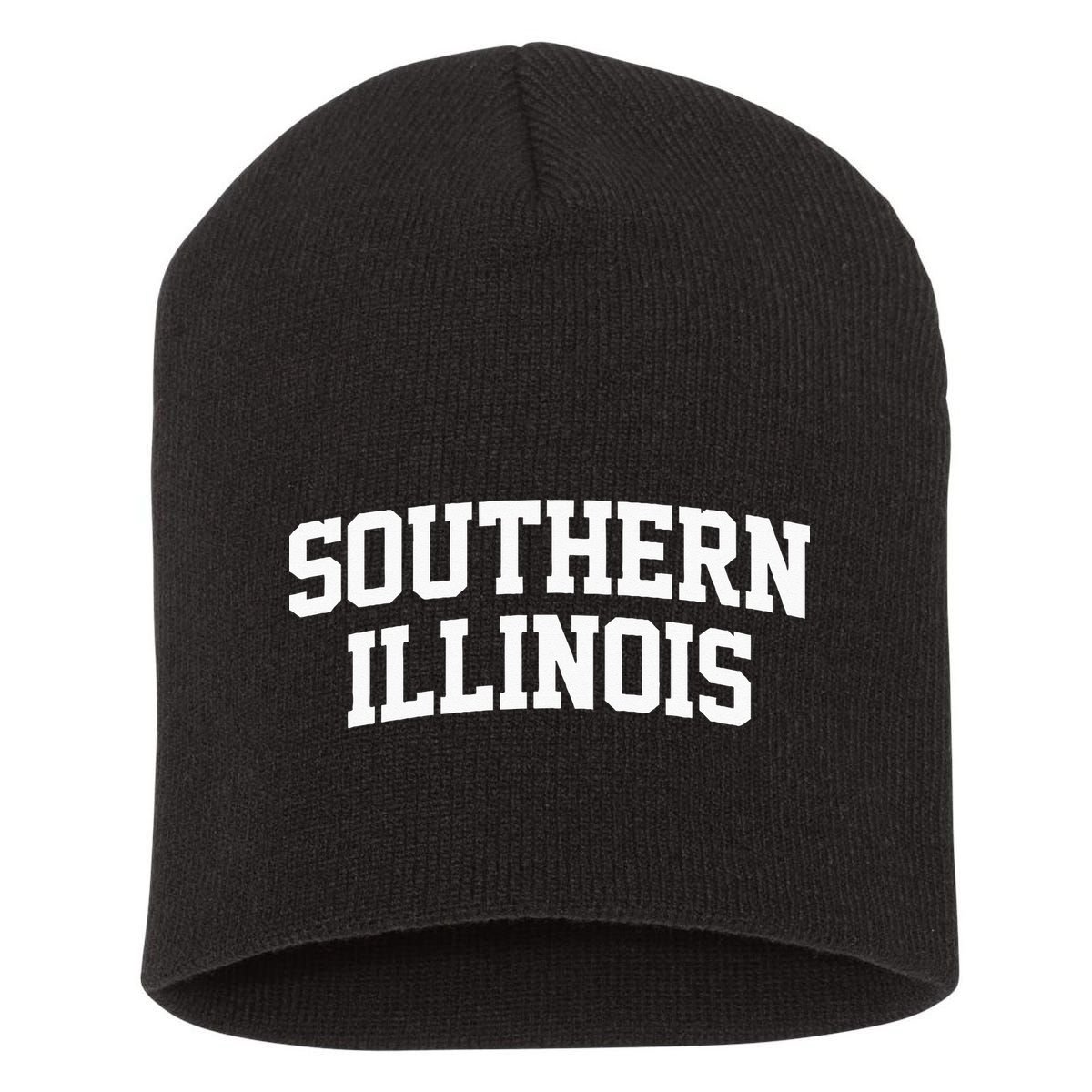 Southern Illinois Athletic Arch College University _ Alumni Short Acrylic Beanie