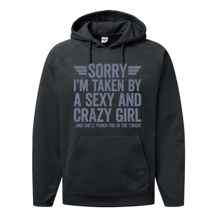 Sorry IM Already Taken Performance Fleece Hoodie