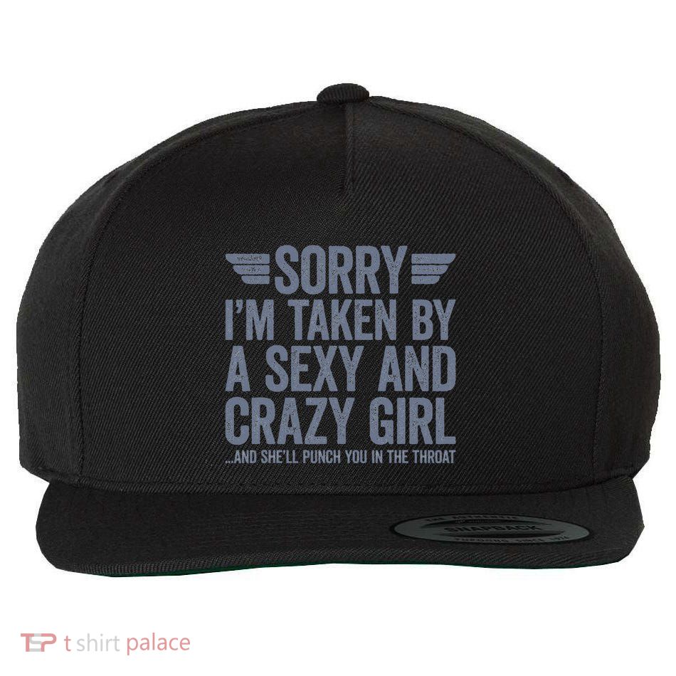 Sorry IM Already Taken Wool Snapback Cap