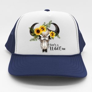 She Is A Wild One Sublimation Trucker Hat