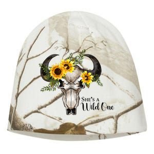 She Is A Wild One Sublimation Kati - Camo Knit Beanie