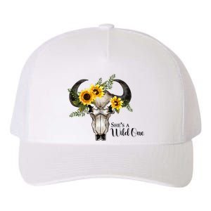 She Is A Wild One Sublimation Yupoong Adult 5-Panel Trucker Hat