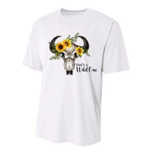 She Is A Wild One Sublimation Performance Sprint T-Shirt