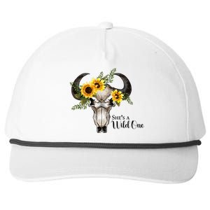 She Is A Wild One Sublimation Snapback Five-Panel Rope Hat