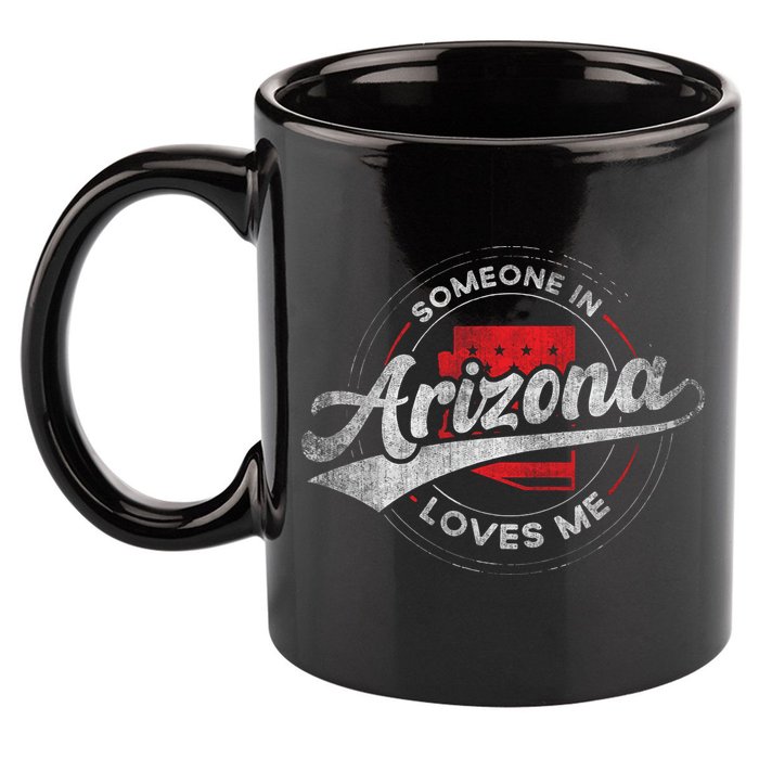 Someone In Arizona Loves Me Arizona 11oz C Handle Ceramic Mug