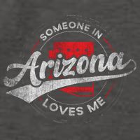 Someone In Arizona Loves Me Arizona Vector Backpack