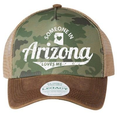 Someone In Arizona Loves Me Legacy Tie Dye Trucker Hat