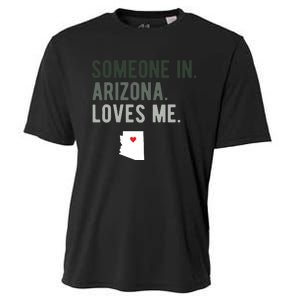 Someone In Arizona Loves Me Gift Az Home State Cooling Performance Crew T-Shirt