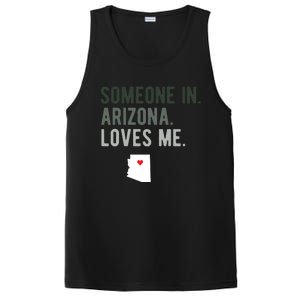 Someone In Arizona Loves Me Gift Az Home State PosiCharge Competitor Tank