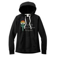 Someone In Arizona Loves Me Cactus Az Vintage Women's Fleece Hoodie