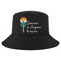 Someone In Arizona Loves Me Retro Cactus Cool Comfort Performance Bucket Hat