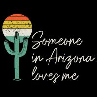 Someone In Arizona Loves Me Retro Cactus Sustainable Bucket Hat