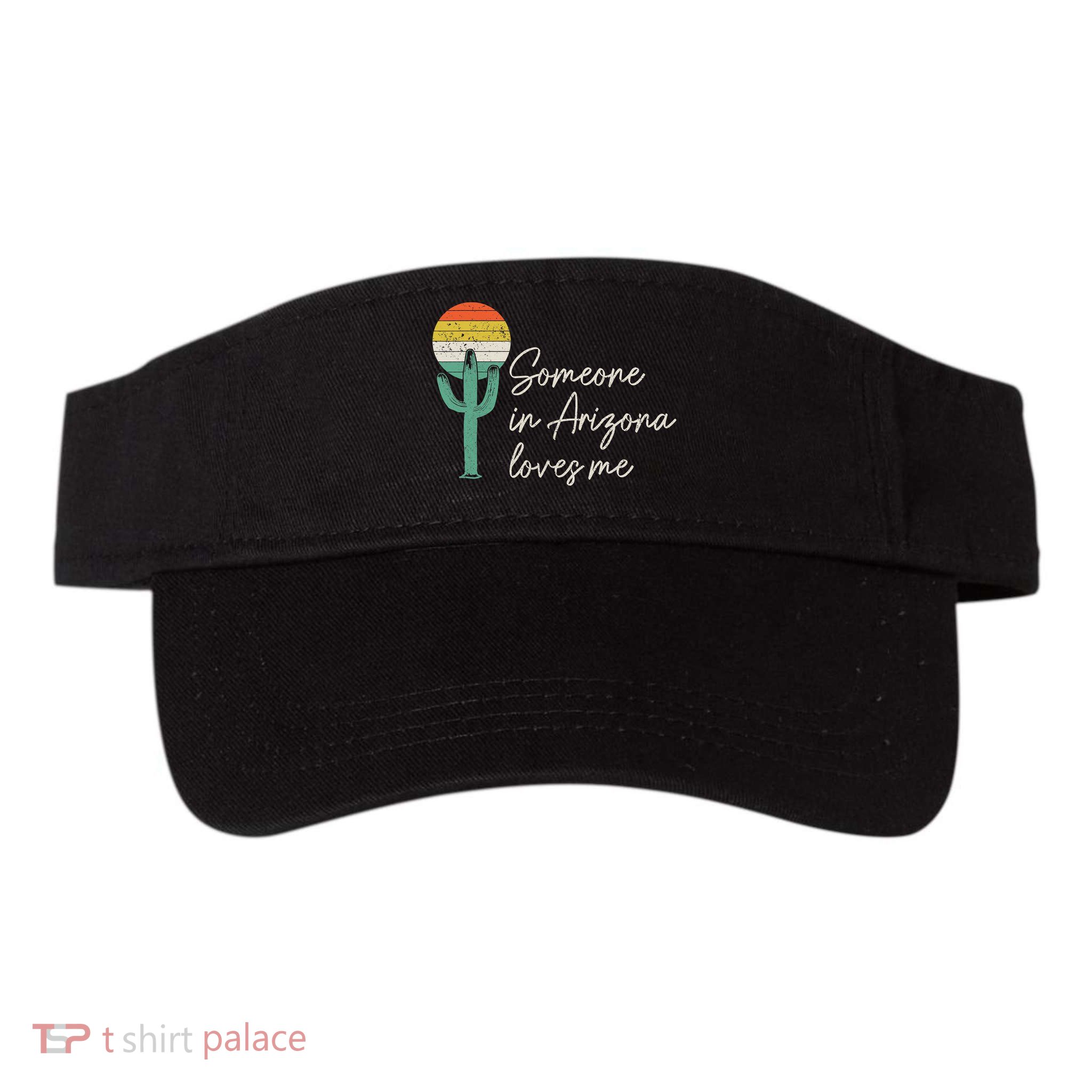 Someone In Arizona Loves Me Retro Cactus Visor