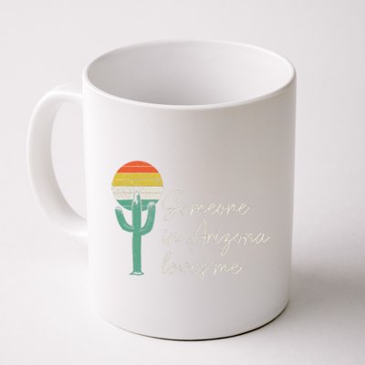 Someone In Arizona Loves Me Retro Cactus Coffee Mug