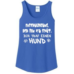 Sorry I Am Too Late I Met A Dog Gift Ladies Essential Tank