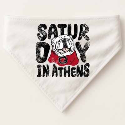 Saturday In Athens Georgia Football USA-Made Doggie Bandana