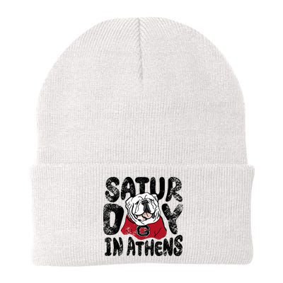 Saturday In Athens Georgia Football Beanie