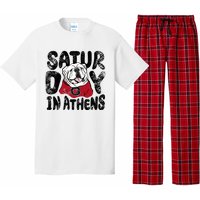 Saturday In Athens Georgia Football Pajama Set