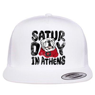 Saturday In Athens Georgia Football Flatbill Hat