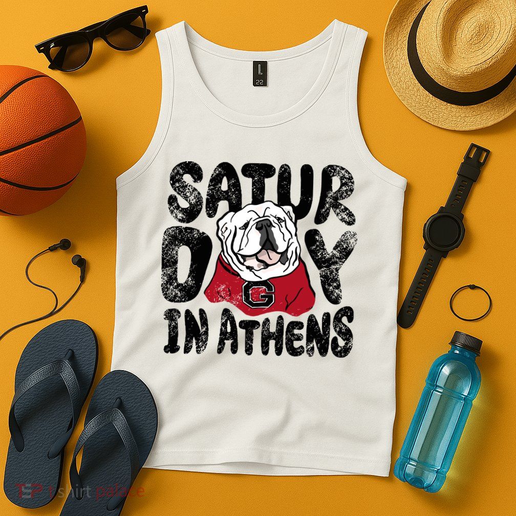 Saturday In Athens Georgia Football Tank Top