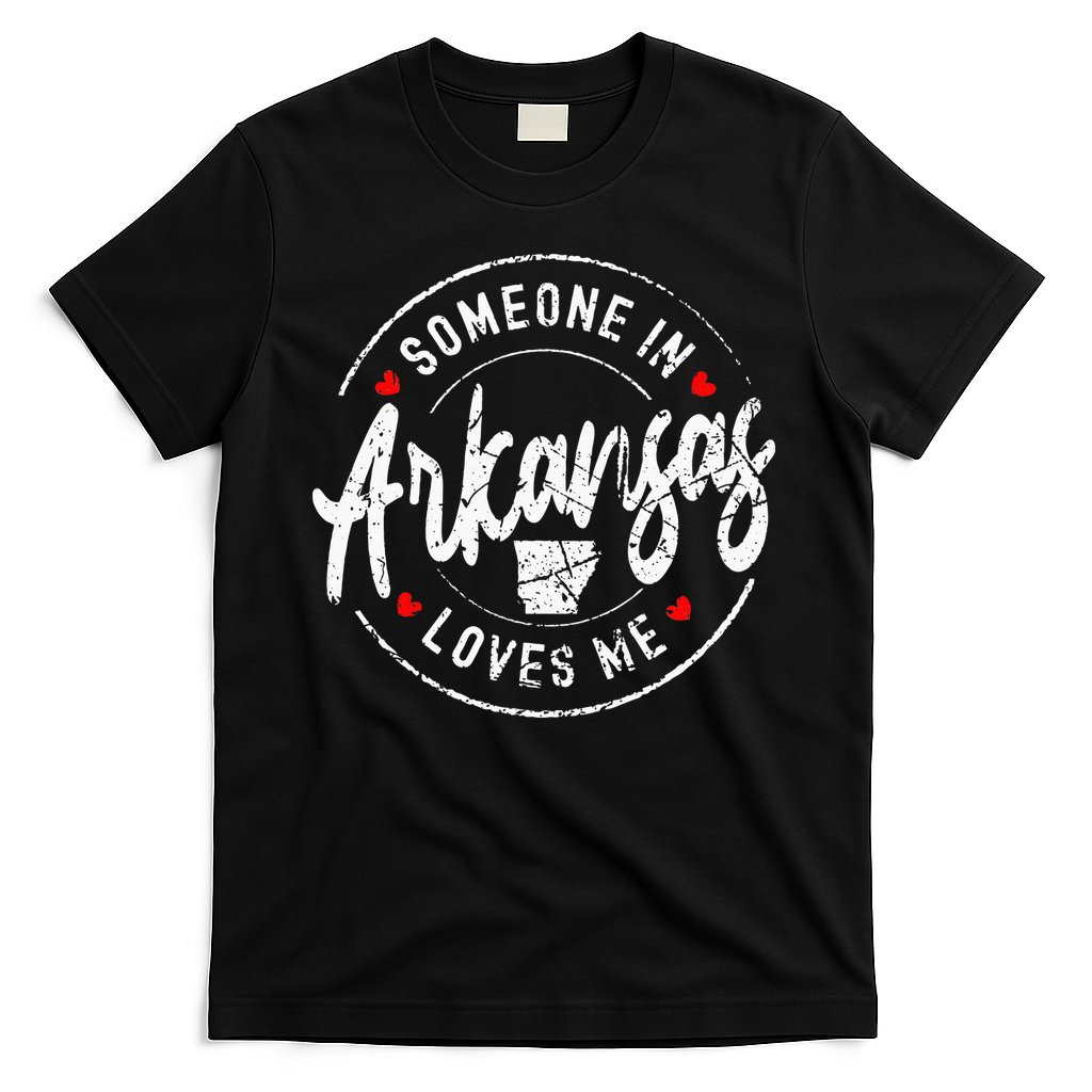 Someone In Arkansas Loves Me Vintage Design T-Shirt