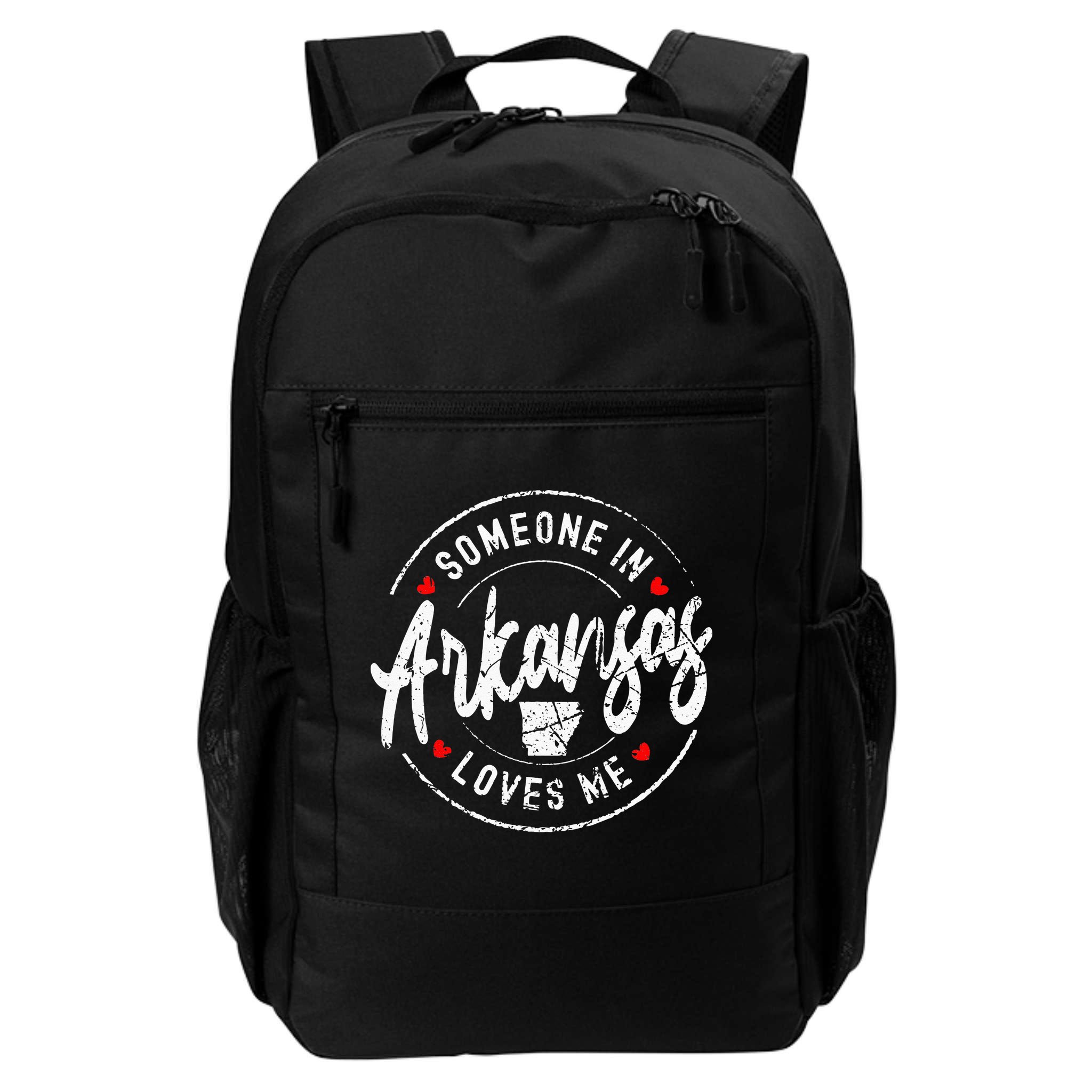 Someone In Arkansas Loves Me Vintage Design Backpack
