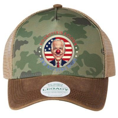 Sniffer Is A Clown And Nothing More Funny Debate Biden Legacy Tie Dye Trucker Hat