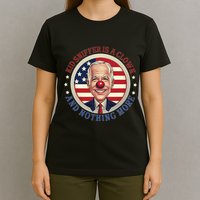Sniffer Is A Clown And Nothing More Funny Debate Biden T-Shirt
