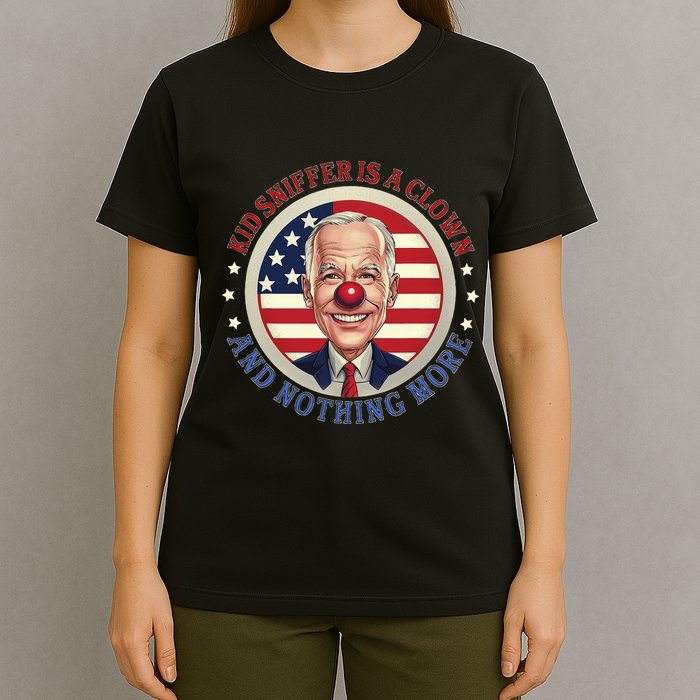 Sniffer Is A Clown And Nothing More Funny Debate Biden T-Shirt