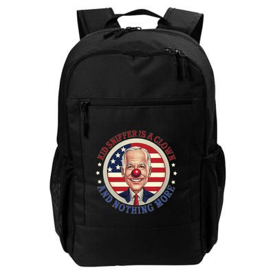Sniffer Is A Clown And Nothing More Funny Debate Biden Daily Commute Backpack