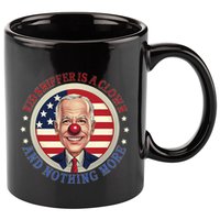 Sniffer Is A Clown And Nothing More Funny Debate Biden 11oz C Handle Ceramic Mug