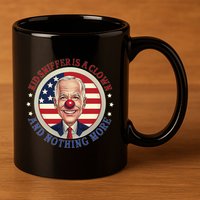 Sniffer Is A Clown And Nothing More Funny Debate Biden 11oz C Handle Ceramic Mug