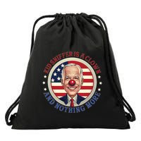 Sniffer Is A Clown And Nothing More Funny Debate Biden Drawstring Bag