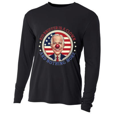 Sniffer Is A Clown And Nothing More Funny Debate Biden Cooling Performance Long Sleeve Crew