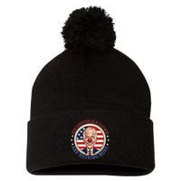 Sniffer Is A Clown And Nothing More Funny Debate Biden Pom Pom 12in Knit Beanie