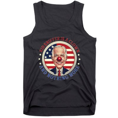 Sniffer Is A Clown And Nothing More Funny Debate Biden Tank Top